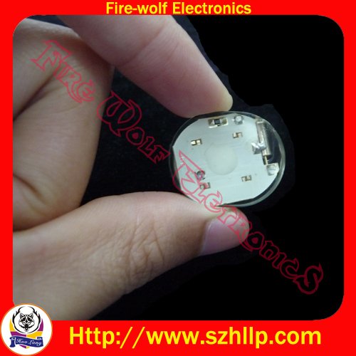 Decorative 3 red LED ligth Customized logo glowing Led shoe light