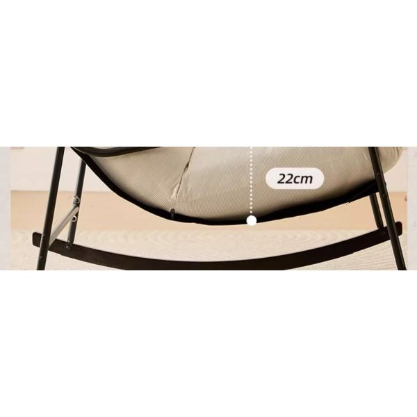 Light Luxury Modern Ergonomic Durable Rocking Recliner Chair for Bedroom Apartment Living Room Balcony
