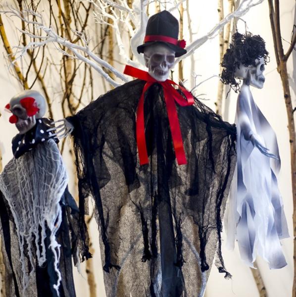 Festival Hanging Cloth Halloween Decoration Ghost For Trees