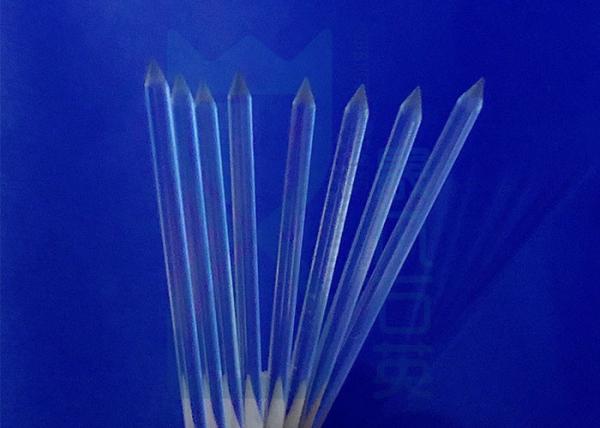 Rod en verre du quartz ISO9001 polissant la résistance thermique de chauffage d'espace libre transparent
