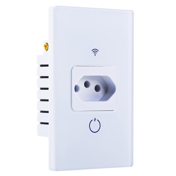 100V - 240V Brazilian Power Socket Wireless Tuya Wall Socket 20A