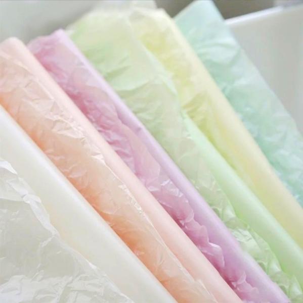 Versatile Bouquet Packing Paper in Korean Style Ideal for Flower Arrangements and Cake Baking