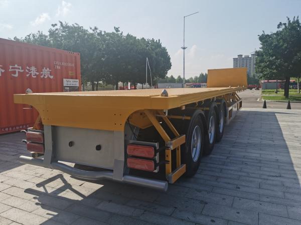 3 Axle 32 Foot 40 Foot Flatbed Semi Trailer For Sale
