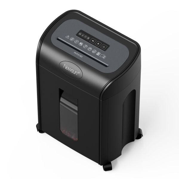 P4 15 Sheets Cross Cut Paper Shredder 18 Liter Pull-out Bin,Silent 56dB,8 Mins Shredding Time,LED Indication,Hot Selling