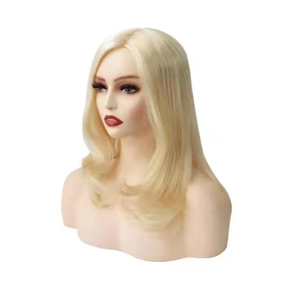 Ready to Ship Alopecia Wigs highest human Hair Silk base Kosher Wigs Cuticle Aligned medical wig