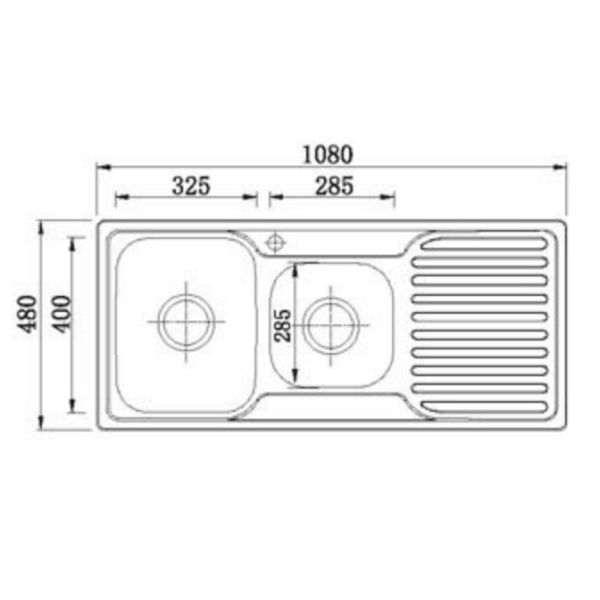 304 Сс удваивают раковину шара, блок раковины шара моды двойной для 500 базовых устроиств/круглой кухонной раковины