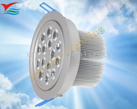 Energy - saving White / Yellow 15W 350mA 15pcs LED Down Light Fixtures for Jewelry Shop