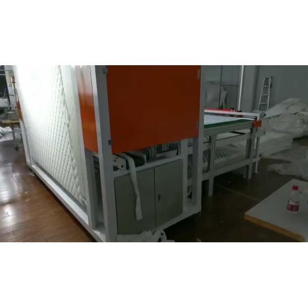 96 Inch 128 Inch Ultrasonic Commercial Textile Fabric Cutting Machine