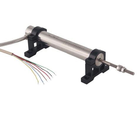 Le VOYAGE 6 de solides solubles 25mm câble le capteur 1000TD 2000TD 3000TD de déplacement de LVDT