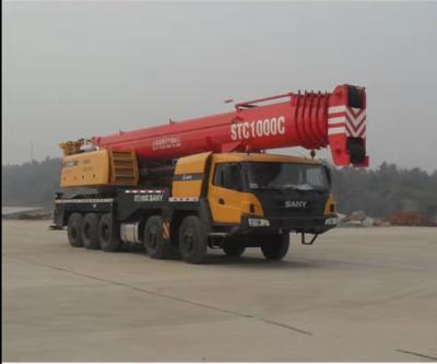 SANY STC1000S Camião de guindaste usado de 100 toneladas para construção certificado CE