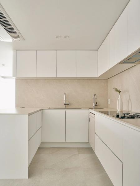 Laminate Kitchen Cabinet Sets With Clear Glass Door Panel Wall Cabinets