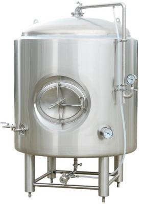 1000L Dimple Plate Jacket  Bright Beer Tank With Mirror Polish And 50mm PU Insulation