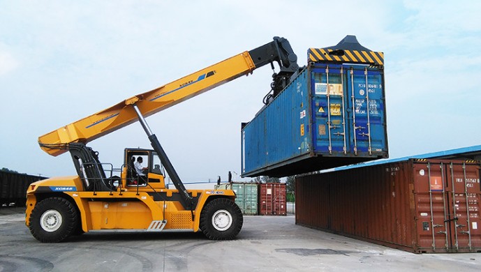XCMG XCS4531K1 45 тонн 15м контейнер гидравлический подъемник