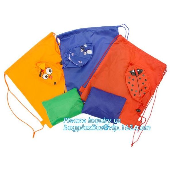 Promotional Sports Gym Sack Polyester Drawstring Bag With Logo Printed,pouch