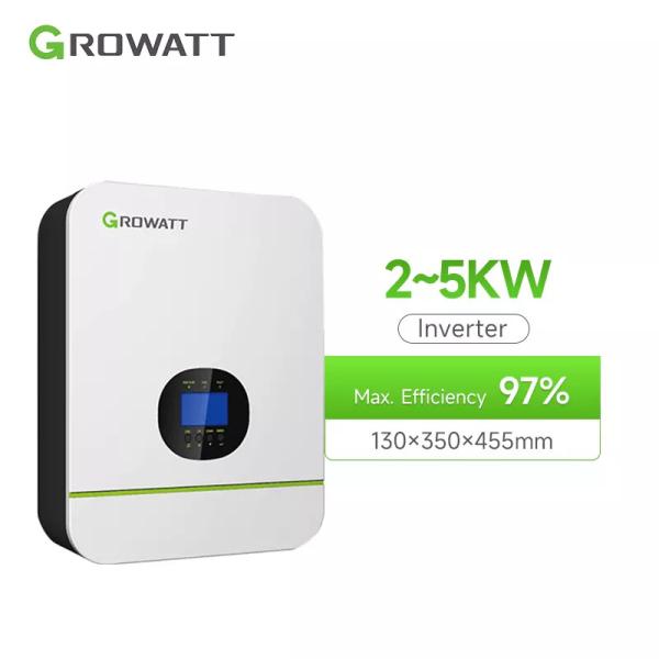 Growatt SPF 2000~5000TL HVM 3000W 5000W single phase Off Grid Inverter With CAN/RS485