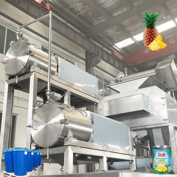 Технологическая линия 1500T/Day ананаса сока UHT стерилизуя