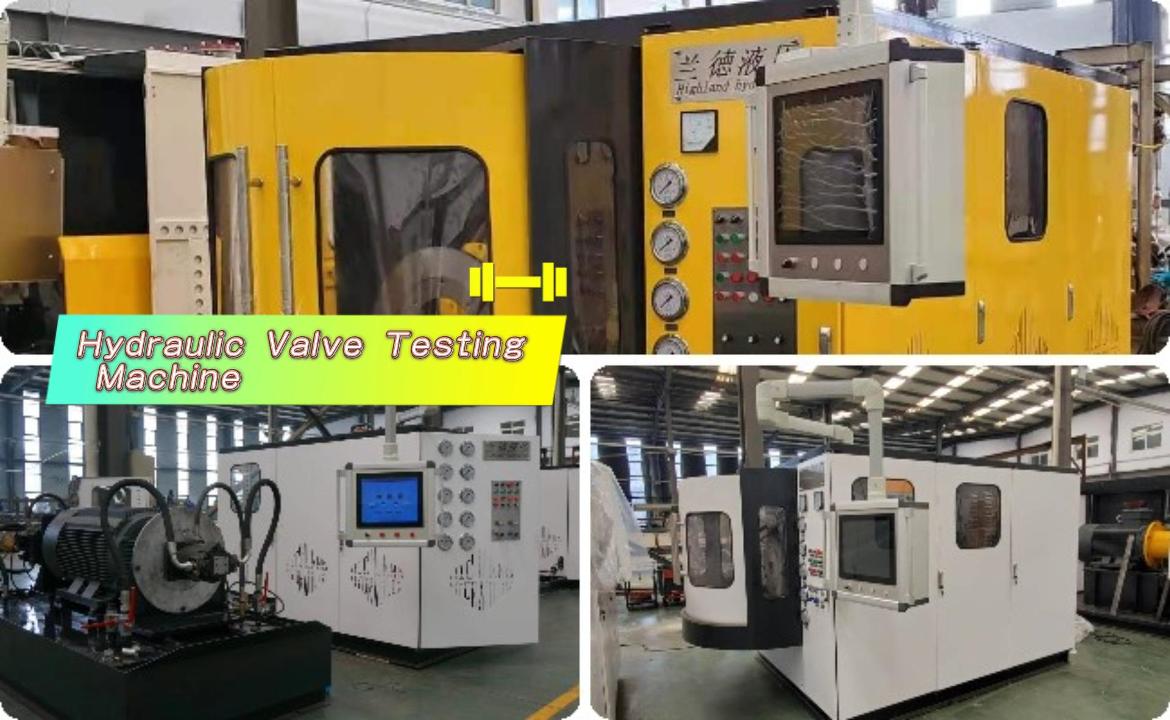 Hydraulic Valve Test Benches HIGHLAND YST380 35 Mpa Гидравлические клапаны испытательные скамейки настройка для использования экскаваторов