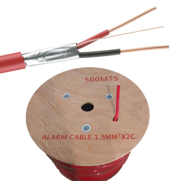 PVC Jacket Bare Copper Wire Core LSZH Fire Resistant Cable 1.5mm2 PH30 ExactCables