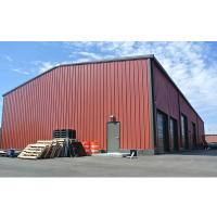 Bâtiment préfabriqué d'entrepôt de structures métalliques de taille faite sur commande pour le stockage