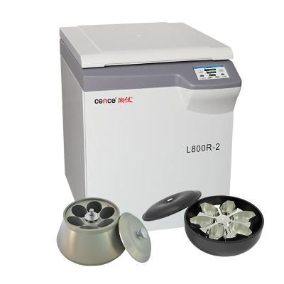 Centrifugador L800R-2 da grande capacidade para o rotor do balanço da separação 4200r/min 6x1500ml do sangue