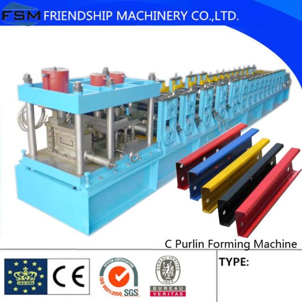 Pre - painted Steel Roof Roll Forming Machine with 0.3 mm - 1.0 mm Thickness
