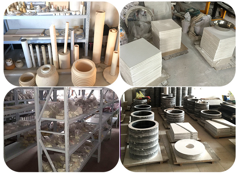 High Temperature Resistance Talc Ceramics Kiln Furniture Corundum Mullite Board