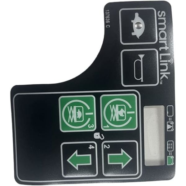 137636GT Genie 6 Control Box Decal Water Resistant High Durability