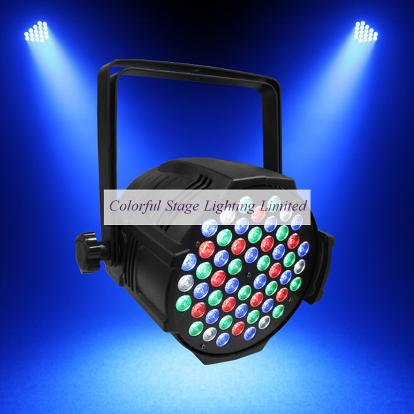 54x3W RGB Par LED