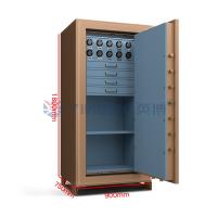 Luxury Jewely Watch Winder Safe Fingerprint Lock With Fireproof