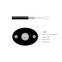 Estructura autosuficiente LSZH de FTTH de la envoltura ignífuga del cable de fribra óptica