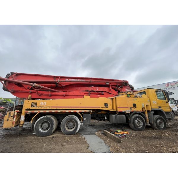 2006 Putzmeister 46m Concrete Placing Boom Pumping Machine Truck Mounted Concrete Pump