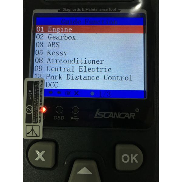 V2.3.2 Xhorse Iscancar V-A-G MM-007 Diagnostic and Maintenance Tool Update Online Supports MQB Mileage Correction