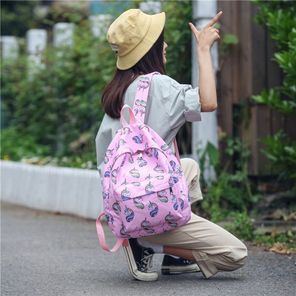 Multifunctional Travel Bags Large Capacity Backpack Patchwork  For Teenager Double Shoulder Rucksack