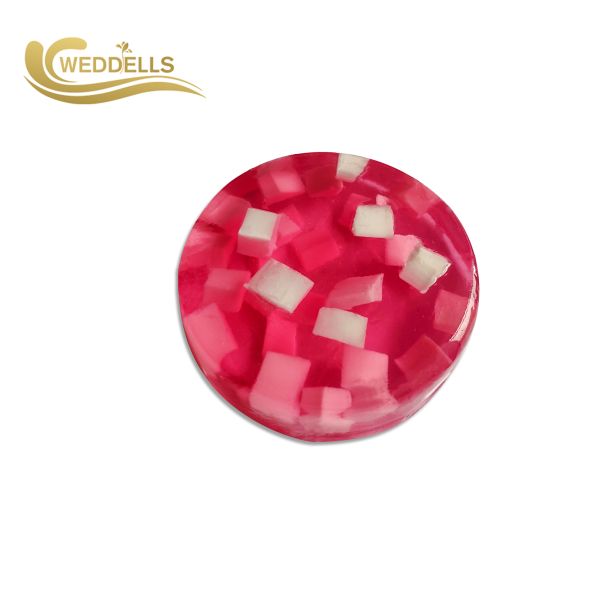 Hotel Supplies Beauty Handmade Soap Bar / Transparent Toilet Bath Soap