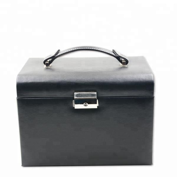 Locked Portable Jewelry Display Cases , Portable Earring Organizer Box