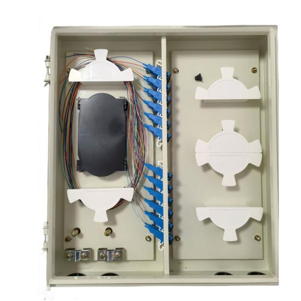 48 Core SC Wall Mount ODF for FTTH/FTTX with 3-10mm Cable Diameter Entry Ports