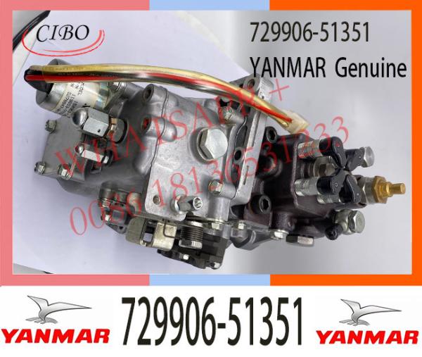 Bomba de combustível do motor do ISO 729906-51351 Yanmar