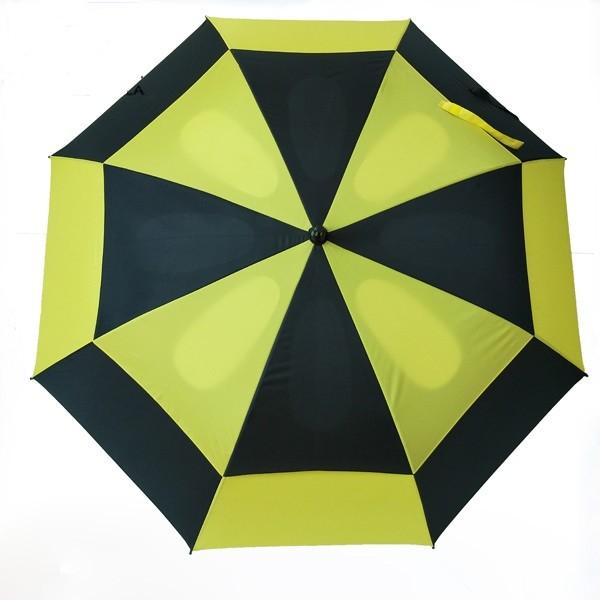 62 inch Extra Oversize Large Compact Golf Umbrella，Double Canopy Vented Windproof Waterproof Stick Umbrellas fo