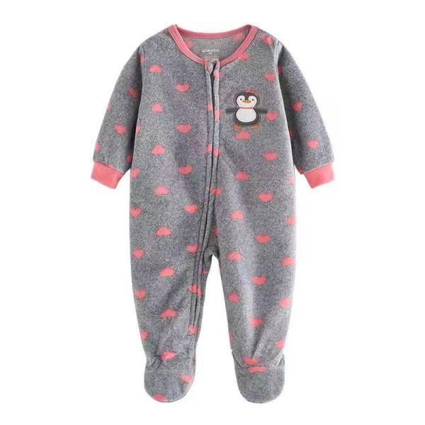 Kids Rompers Multi Pattern 100% Cotton Infant Footed Romper Pajamas Baby Clothes