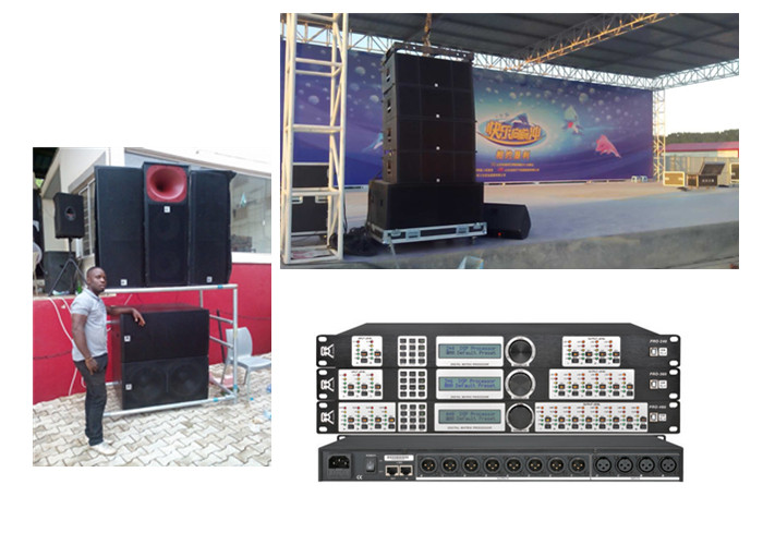 Pro Dj Equipment Mixer Digital Sound Processor Big Event System OEM / ODM