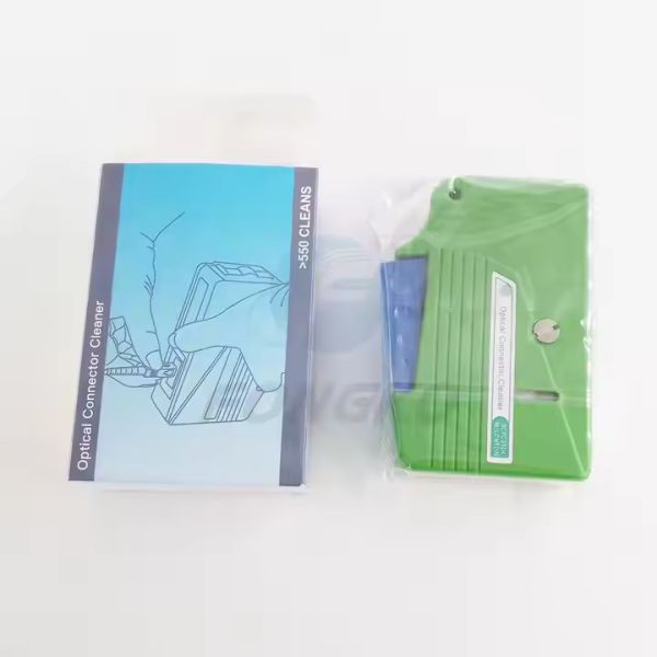 FC ST D4 MU LC MT DIN Limpiador de fibra óptica Limpiador de cara de extremo de fibra Cajas de limpieza Herramientas de limpieza