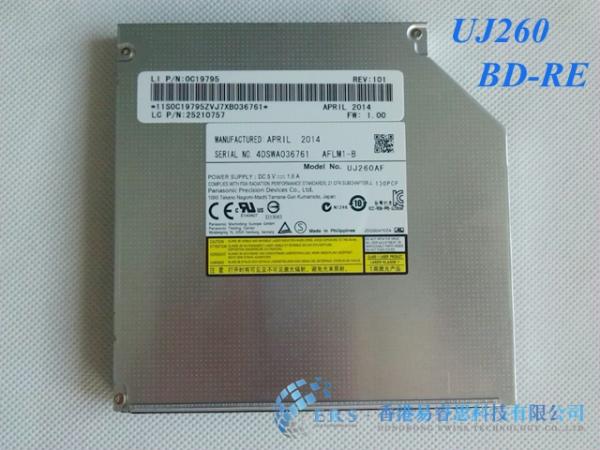 For Panasonic UJ260 UJ-260 Internal SATA Blu-ray DVDRW/ Blu-ray dvd burner Drive
