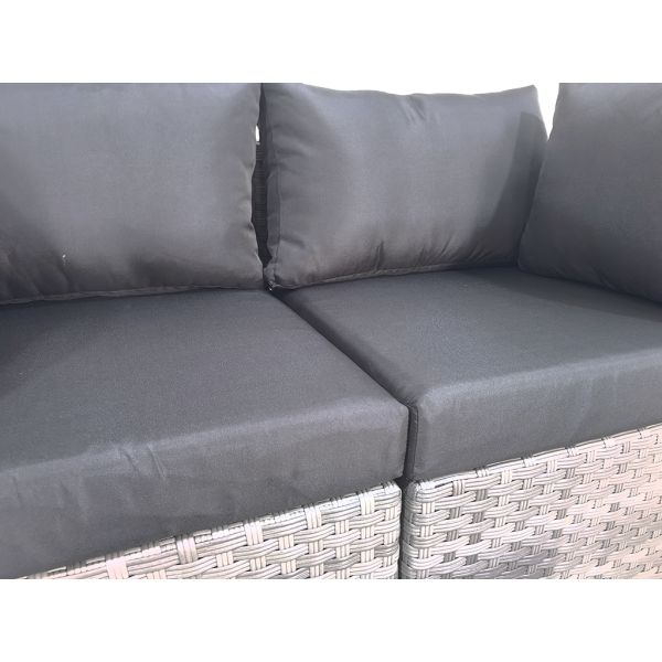 Factory 2026 Hot Sale New Modern All-Weather PE Rattan Wicker Sectional Patio Sofa Set, Outdoor Garden Furniture