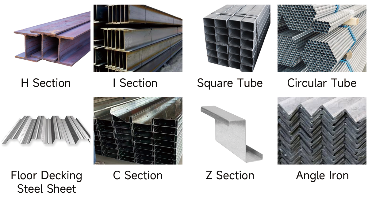 Steel Riding Surface I Beam Frame Insulated Roof Coverings For Modern Indoor Warehouse