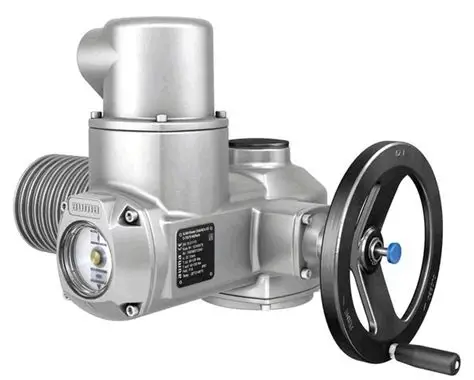 Wuzhong AESB AEPB Angle Control Valve Quick Replacement with Auma Actuator for Industrial Process