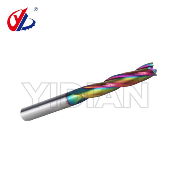 3 Flutes Spiral Coated Fine End Mill for multi-layer board, plywood, density board