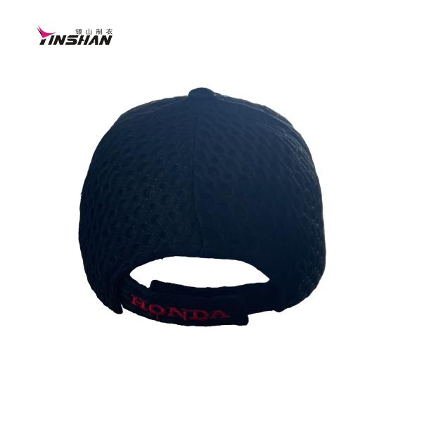 Adultos Capuz de Basebol de Canvas de Corrida Full Embroidery 6 Panel Capuz de Corrida de Motor de Algodão