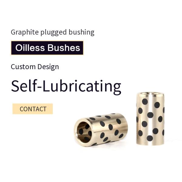 Metric Size Damper Graphite Plugged Brass Bush Oilless
