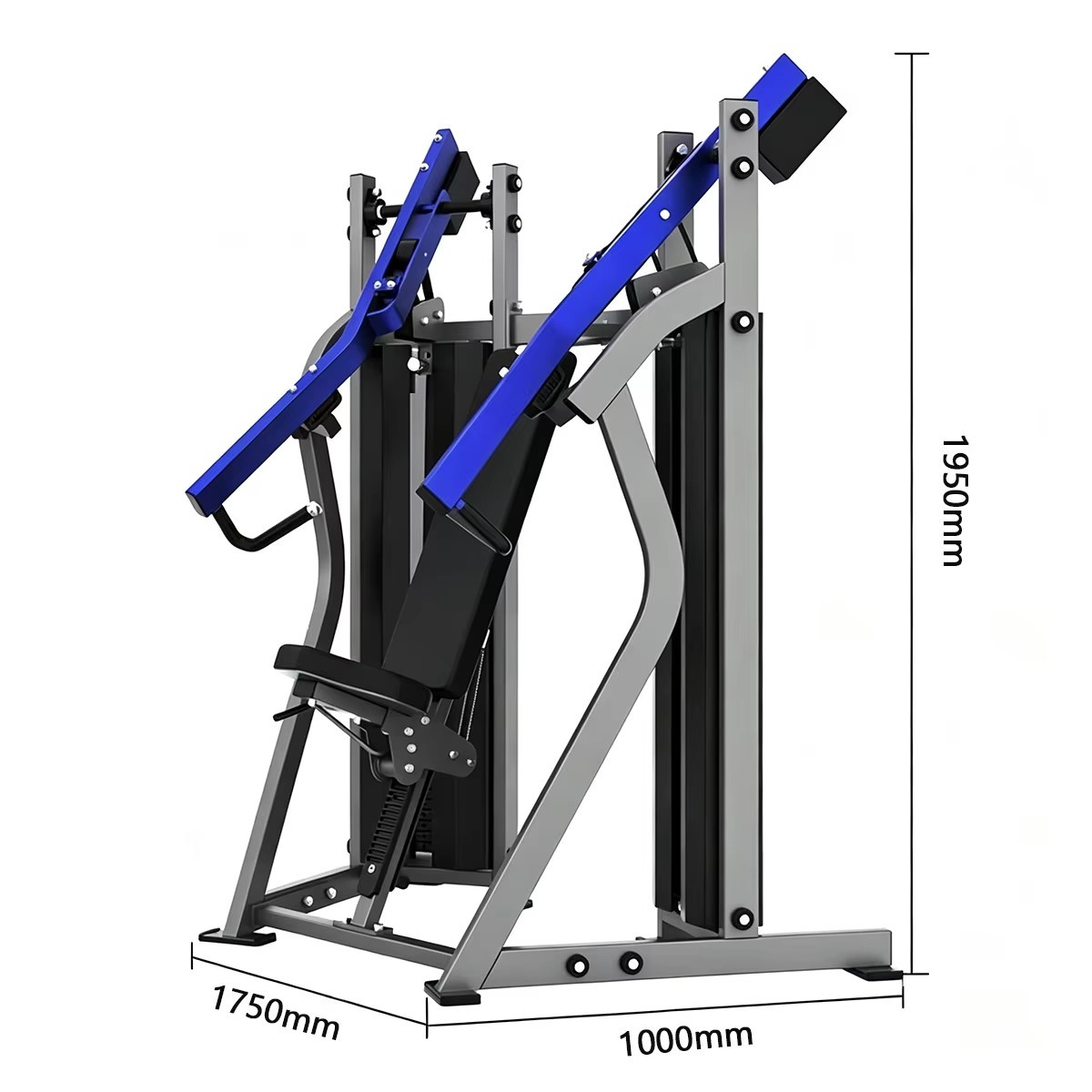 Commercial Chest Press Machine Gym Chest Press Equipment for Targeting Chest Muscles Upper Body Strength Training