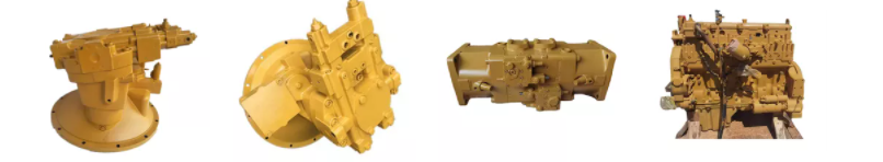 349D Excavator Hydraulic Parts Main Pump Assembly for 326-4424 3264424